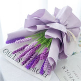 Hand-knitted Lavender Crochet Bouquet