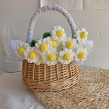 Handmade Crochet Cotton Bouquets