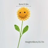 Smiley Sunflower Crochet