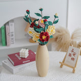 Hand-knitted Flower Bouquet (Yellow)