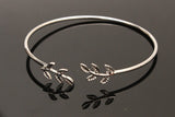 Gold Silver Plated Leaf Bracelets - Simply Basy