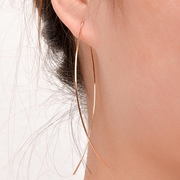 Minimal Geometric Earrings - Simply Basy