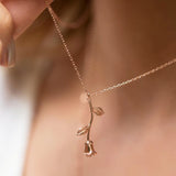 Rose Necklace - Rose Gold - Simply Basy