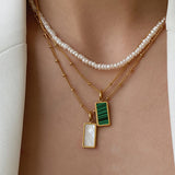 Kiya Seashell Necklace - Simply Basy