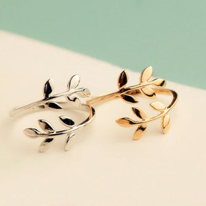 Olive Tree Branch Rings - Simply Basy