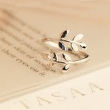 Olive Tree Branch Rings - Simply Basy